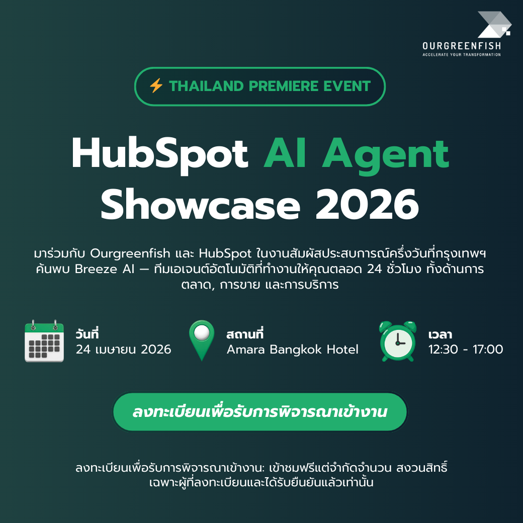 HubSpot AI Agent Showcase 2026-Thai